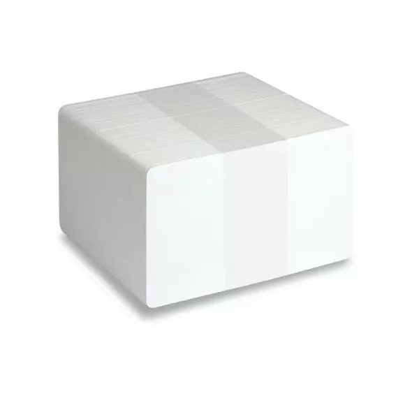 Billede af  MIFARE Classic® plastkort hvide blanke berøringsfrie chip 1K EV1 / S50 - CR80. 70102030