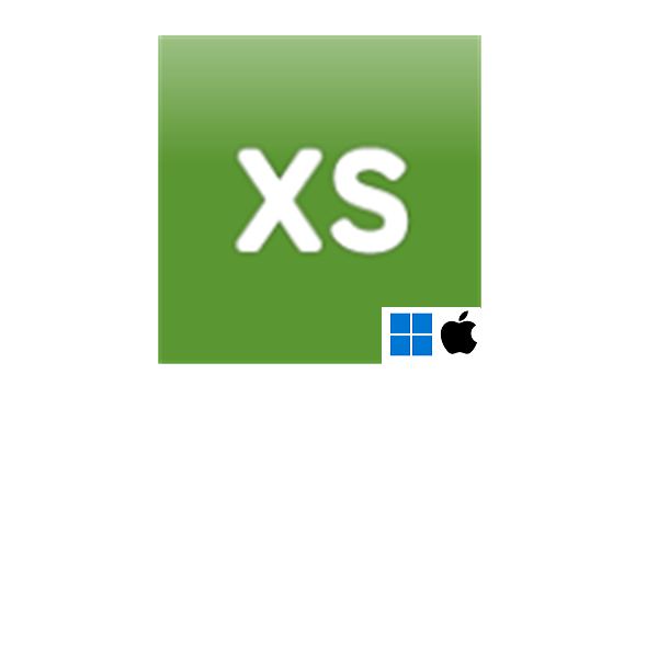 Picture of XS Card software- with import / export functions. SOFT-XS