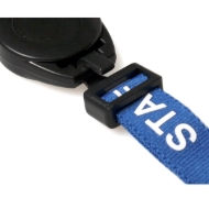 Billede af Yoyo/jojo sort til halssnor / keyhanger / lanyard med plaststrop m. knaplås. 60270209