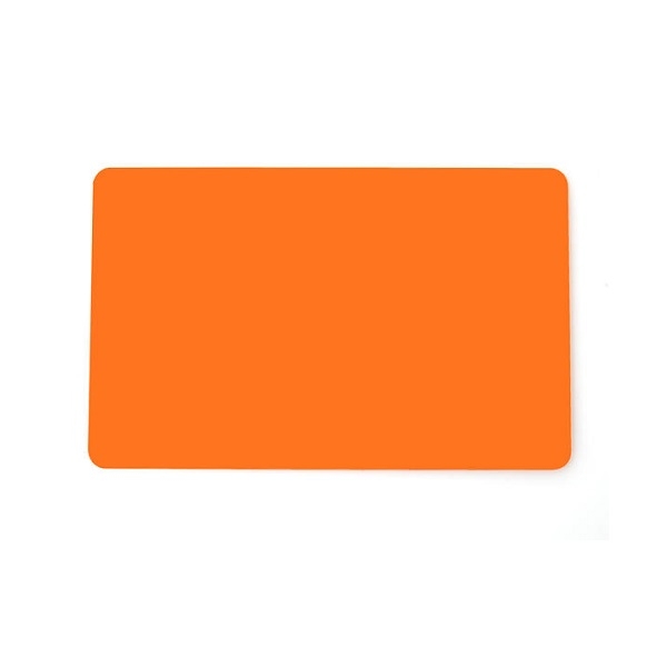 Picture of Blank orange cards - CR80 (ORANGE CORE). 70102046