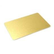 Bild von Blanko-Dünngoldkarten – 480 Mikron, 0,48 mm (WEISSER KERN). 70102028LI420