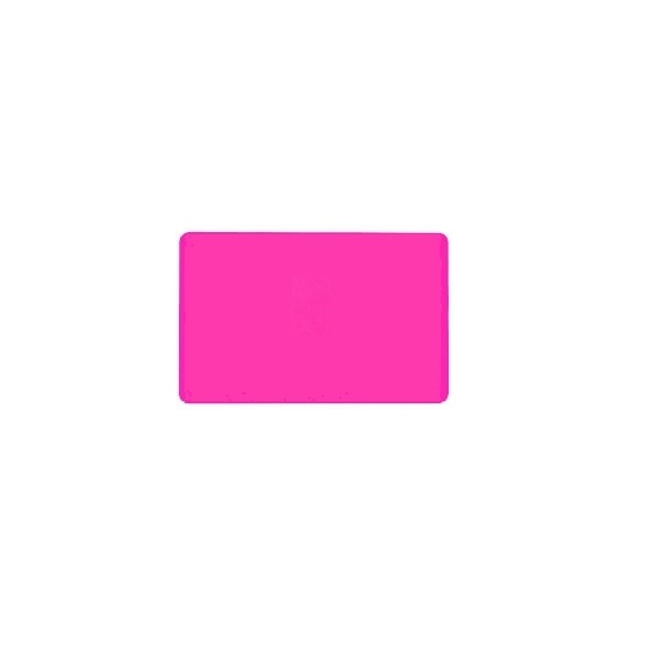 Picture of Blank graffiti pink cards - CR80 (WHITE CORE). 70102079
