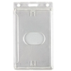 Picture of Cardholder/carrying case rigid plastic with lock clear (vertical/portrait). 60270289