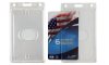 Picture of Cardholder/carrying case rigid plastic with lock clear (vertical/portrait). 60270289