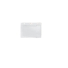 Picture of Cardholder/carrying badge face open plastic white (horizontal/landscape). 60270111vud