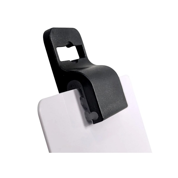 Badge Attachment, Black, Gripper Card Clamp. 60270274 - NORDANO.DK