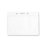 Bild von 86x54 mm Kartenhalter / Tragetasche weiches Kunststoff klar (horizontal / Querformat). 60270310