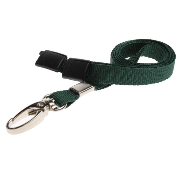 Picture of Green lanyard / keyhanger 10 mm with metal lobster clip. 60270566