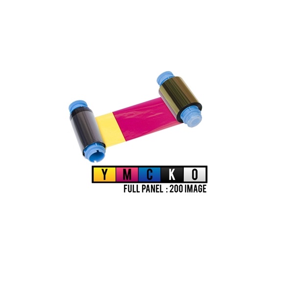 Picture of Javelin DNA / DNA pro / J200I / J230I 4-color ribbon/dye film (YMCKO) - 200 print. NBS TECH (61123501). JARIYMCKOI2