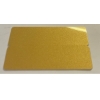 Billede af Blanke guld 2 delt til f.eks. navneskilte / prisskilte plastkort - CR80. 70102097