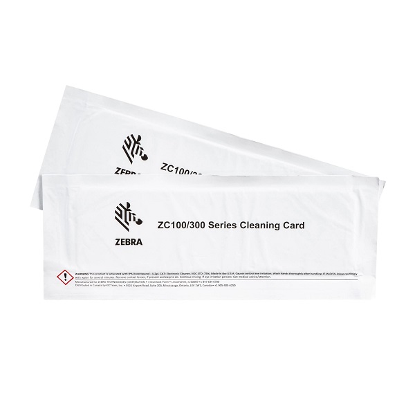 Picture of Zebra 105999-310 Card Printer Cleaning Kit. 105999-310