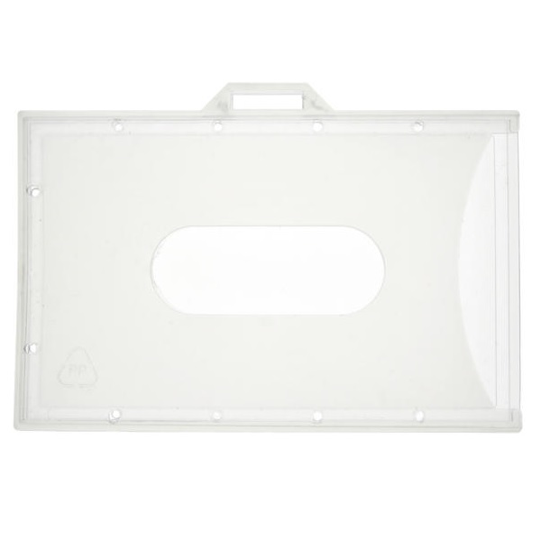 Picture of Enclosed Card holder / carrying case rigid plastic (horizontal/landscape). 60270277
