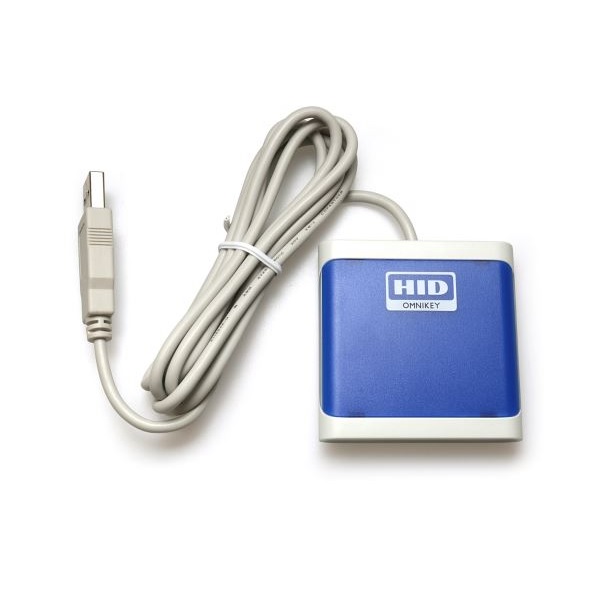 Picture of HID™  Omnikey 5022CL Smart Card Reader - Dark Blue NFC. R50220318-DB