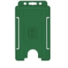 Picture of Bio badge Cardholder/carrying face open plastic green (vertical/portrait). 60270476