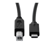 Billede af USB-C til USB2.0 B kabel, 1,8m. TEL10115