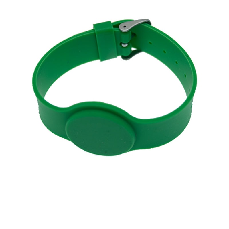 Picture of Green wristband 13.56 1KB Adjustable strap. 70105016