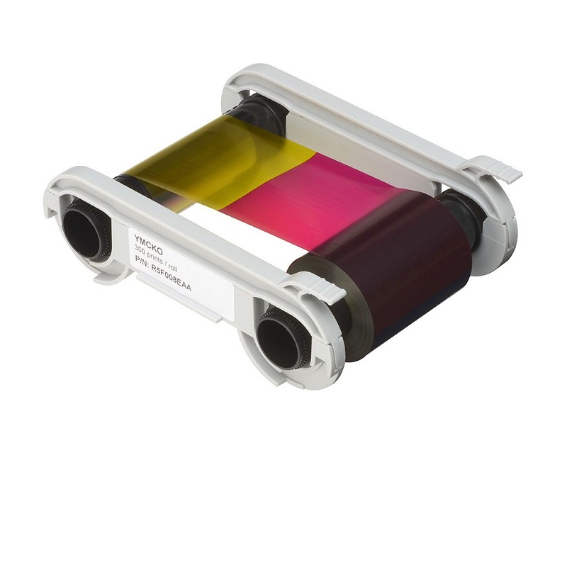 Picture of Evolis Primacy 4-color ribbon/dye film (YMCKO). Evolis R5F008EAA