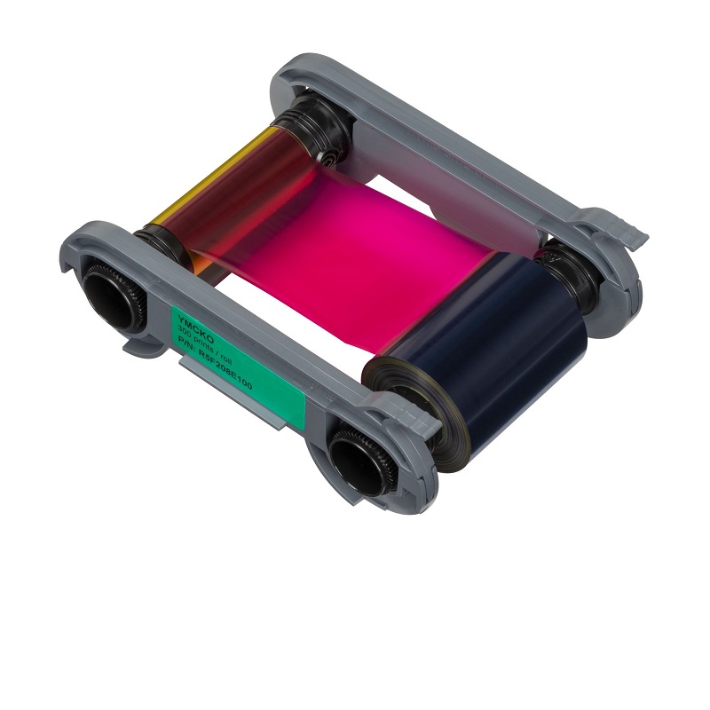 Picture of Evolis Primacy 2 - 4-color ribbon/dye film (YMCKO). Evolis R5F208E100