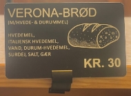Billede af Skilteholder / Prisskilteholder til hylde/bord sort. 60270156