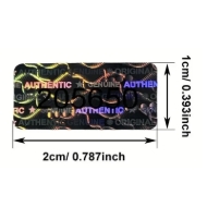 Bilde av Holografic sticker tamper proof/ VOID / AUTHENTIC with number. 80102039 (DE,SE,NO,FI,RO,PL)