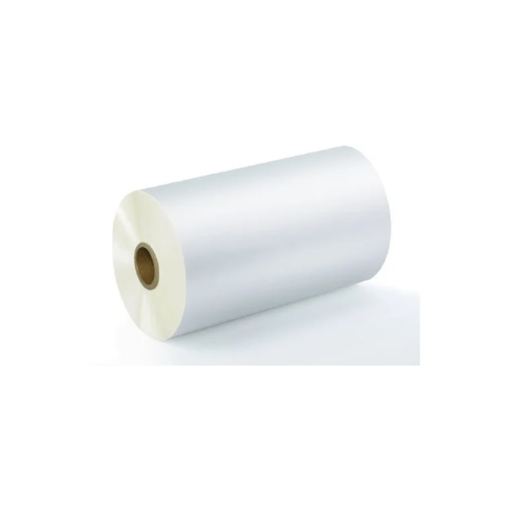 Billede af 75 micron / my 230 mm bredde x 200 meter med 58 mm / 2 1/4" kerne Lamineringsfilm / lamineringsfolie rulle klar / glossy / blank varm laminering 1 stk. 60271110