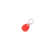 Picture of Red Prox RFID (proximity) key fob 125 kHz. Keyfob. 70102070NRED