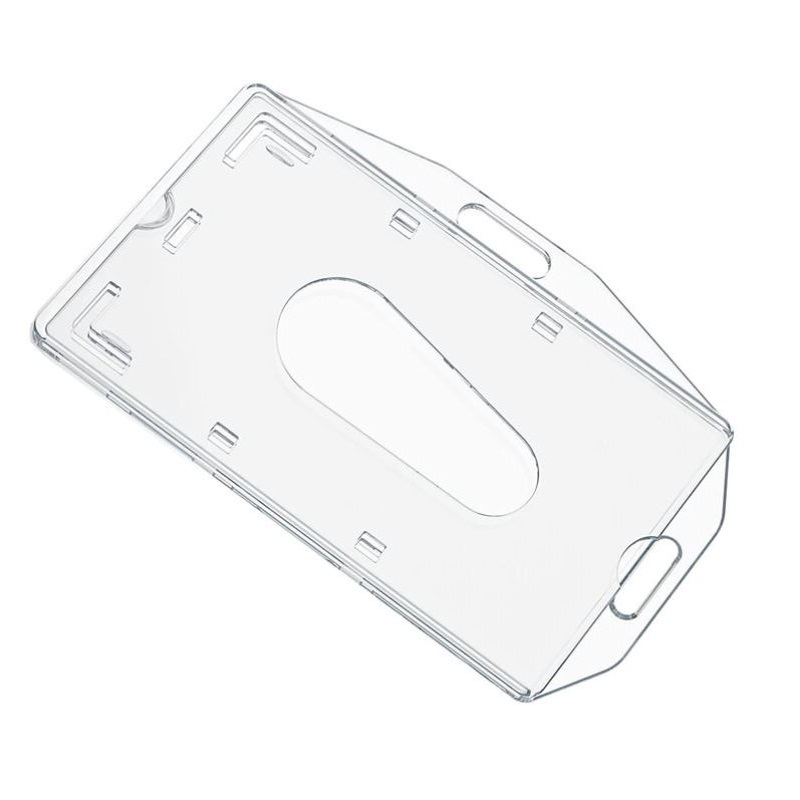 Bild von ID Badge/Badge Holder. Enclosed card holder / carrying case rigid plastic (horizontal/landscape or vertical/portrait). 60270271 (DE,SE,NO,FI,RO,PL)